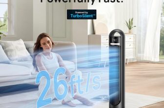 Dreo tower fan review for bedroom cooling