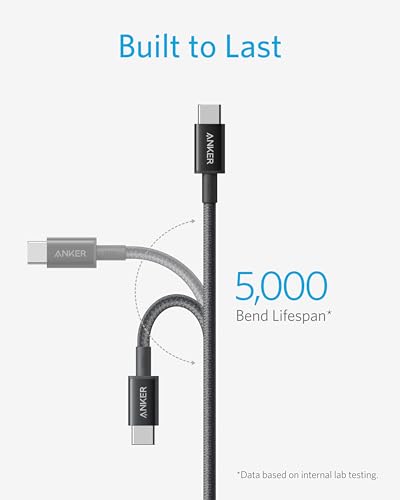 Anker Type-C to Type-C cable connector detail image