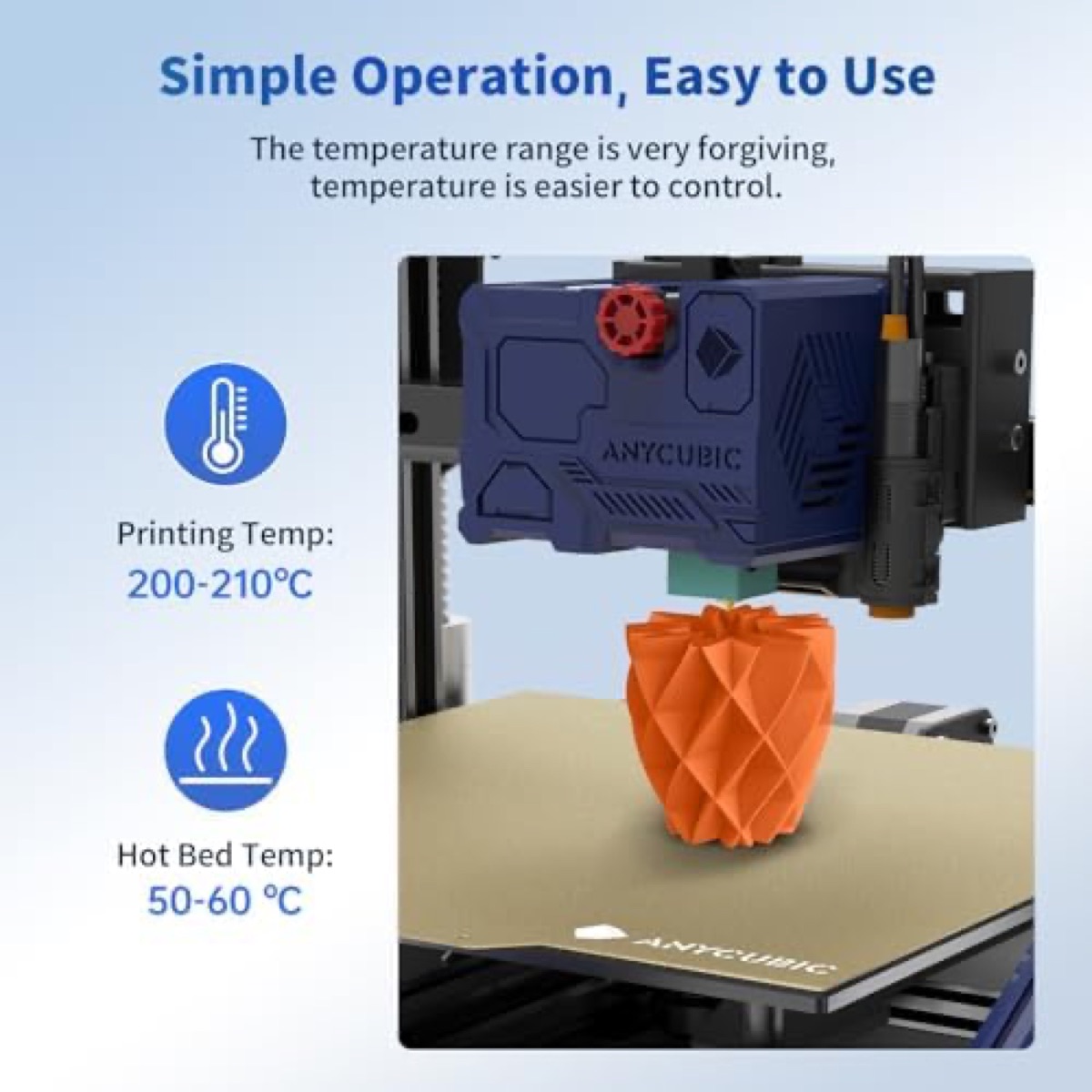 ANYCUBIC PLA filament 1kg color variant spool