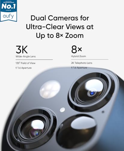 eufy SoloCam S340 dual camera design detail