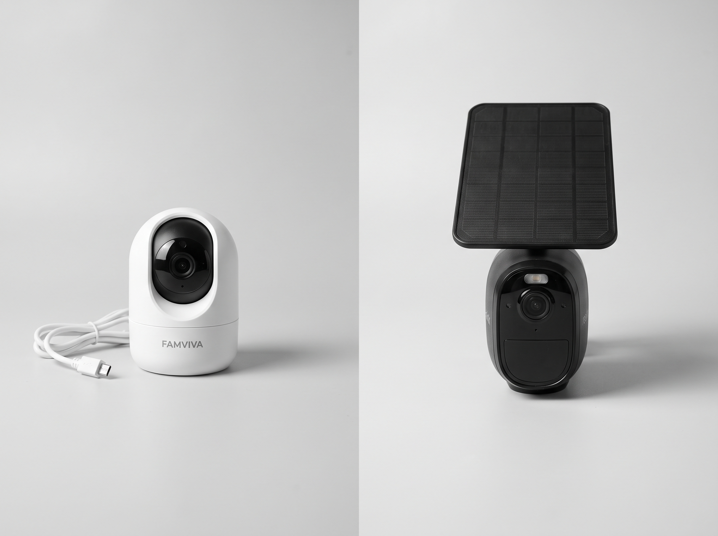 FAMVIVA 2K Security Camera 2-Pack