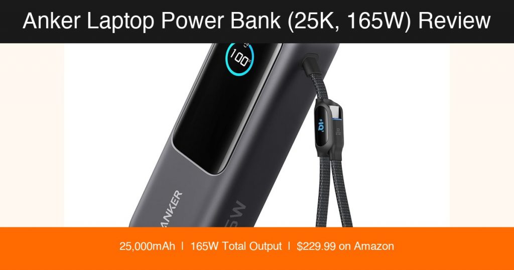 Anker 25K 165W Power Bank