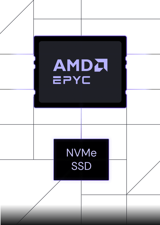 Hostinger VPS AMD EPYC processor and NVMe storage feature image