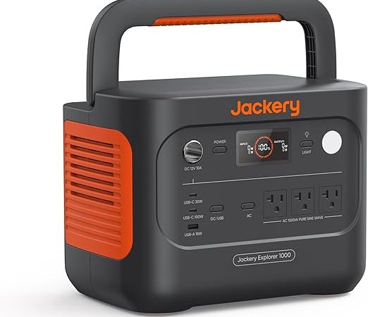 Jackery Explorer 1000 v2 portable power station front product image