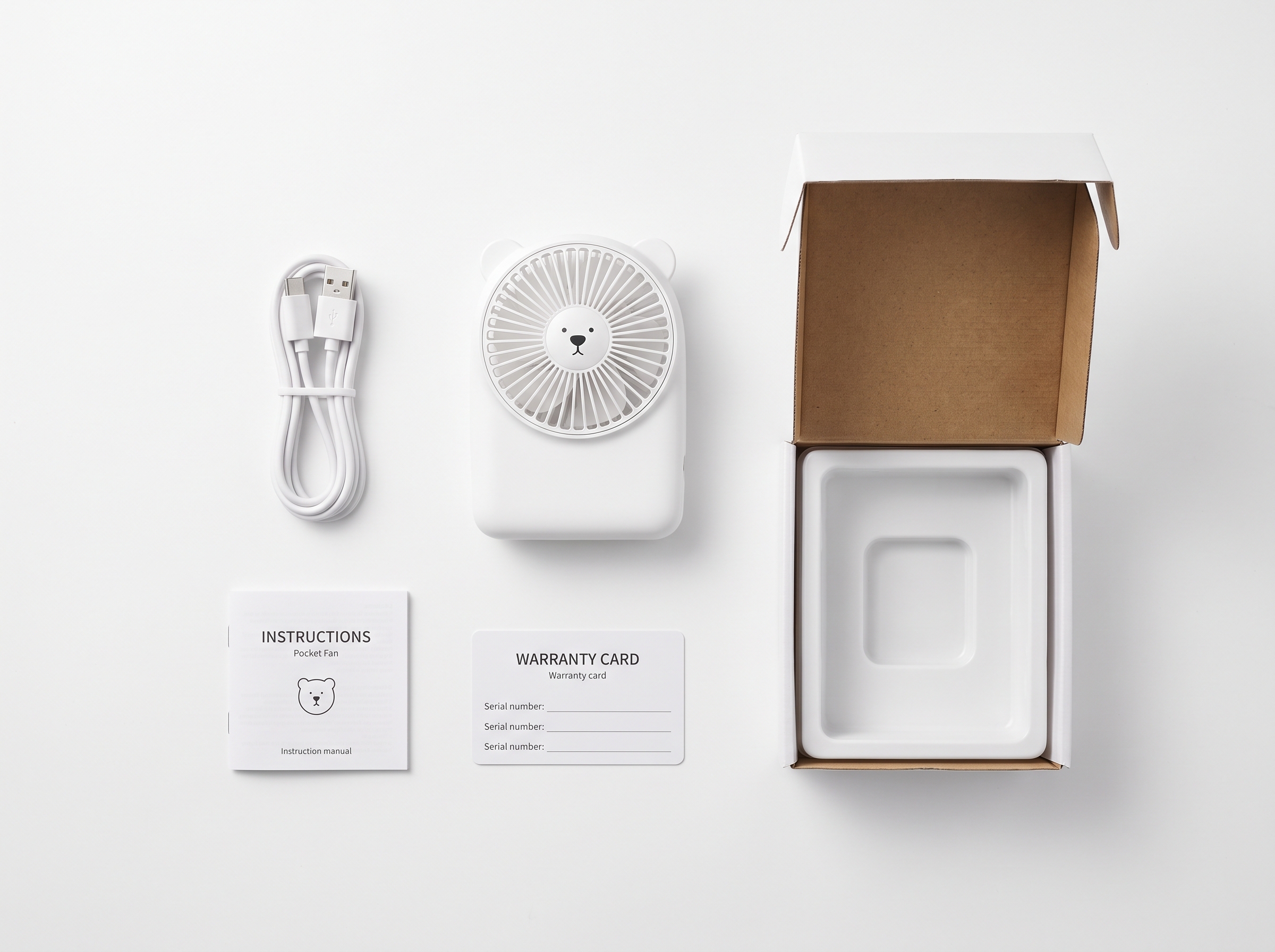 Livechill Staycool Pocket Fan size reference