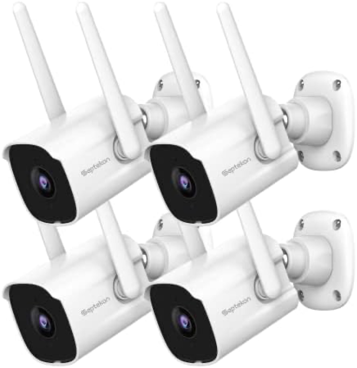 Septekon P30 security camera 4-pack product overview and key features