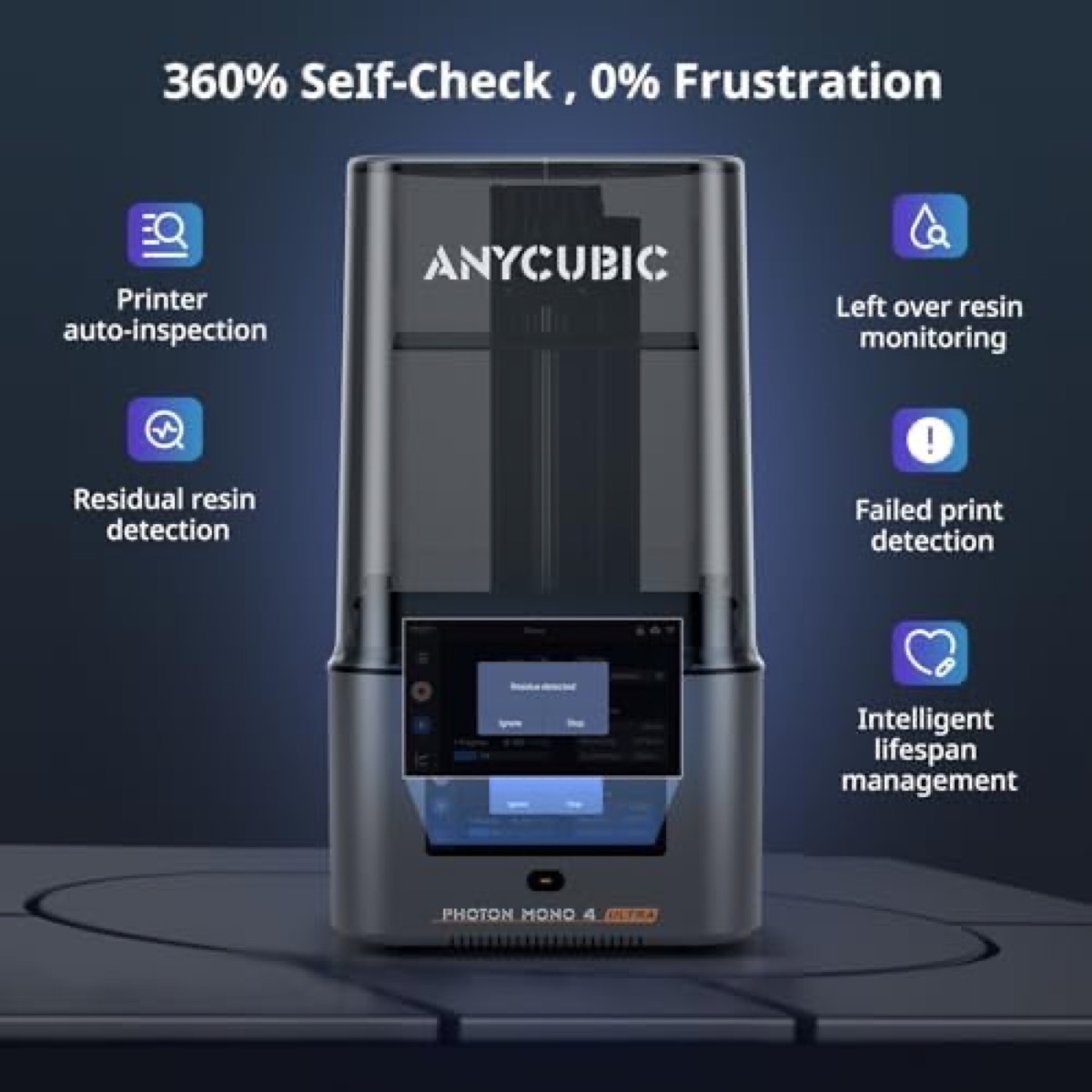 ANYCUBIC Photon Mono 4 Ultra print sample — 10K detail