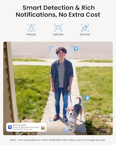 Reolink Video Doorbell WiFi customized chime product image