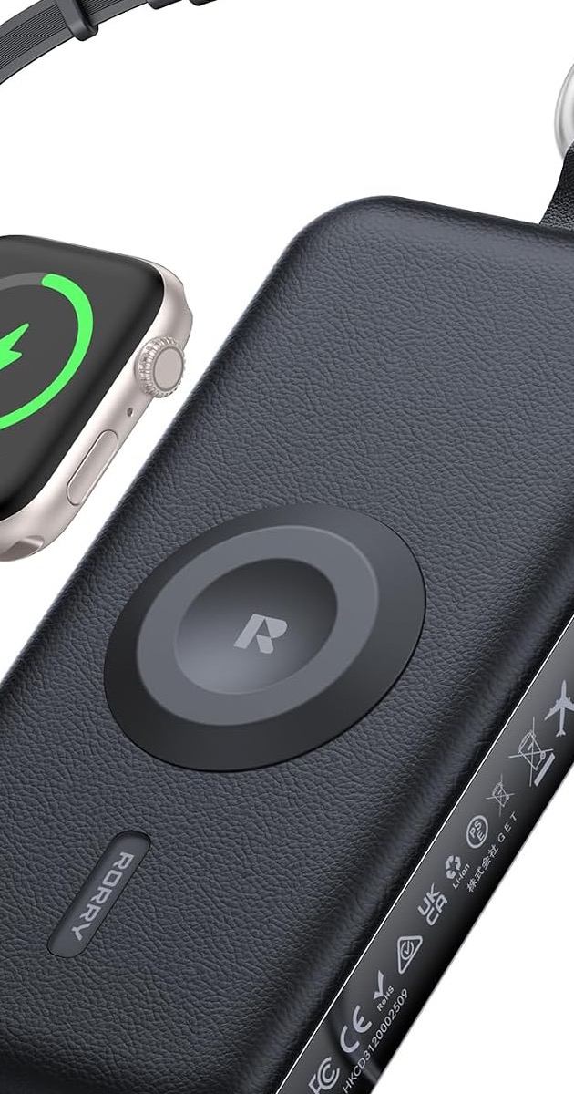 RORRY CharmGo portable charger for iPhone and Apple Watch