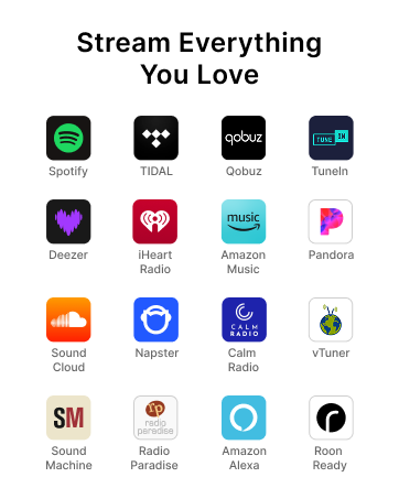 WiiM Mini app control and streaming feature image