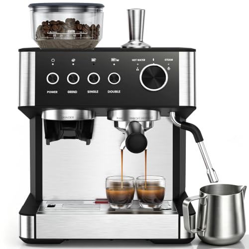 Electactic Espresso Machine with Grinder Review: 20 Bar